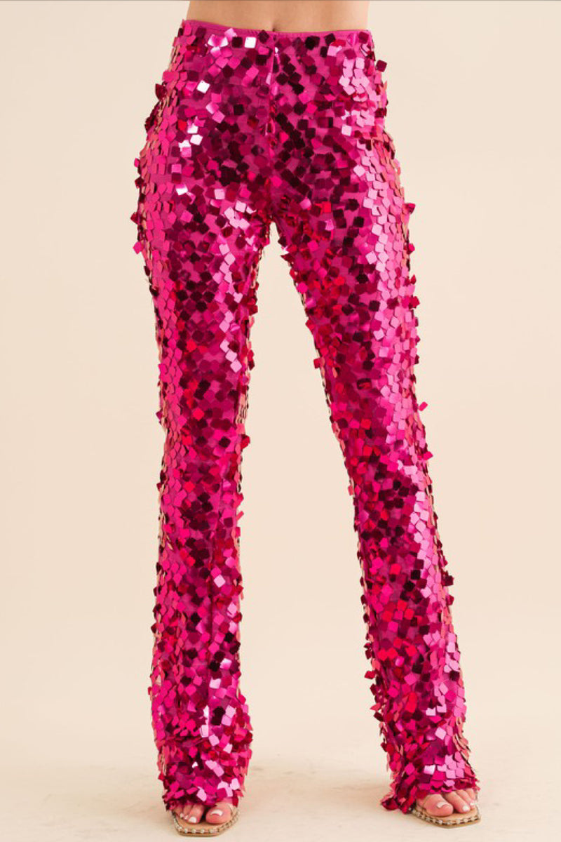 SHOCK ME SEQUIN PANTS