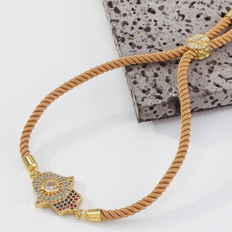 HAMSA ROPE BRACELET