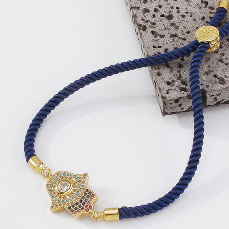 HAMSA ROPE BRACELET