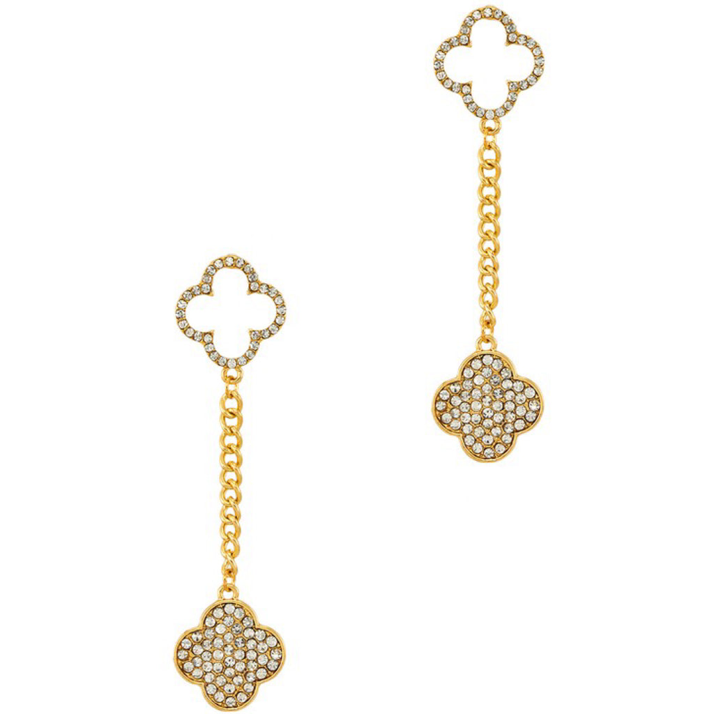 CLOVER DANGLE EARRINGS