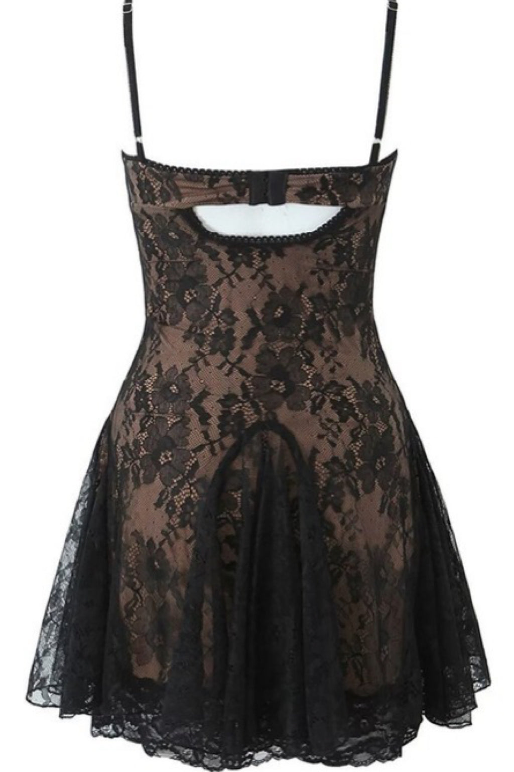 ROUGE CORSET MINI DRESS
