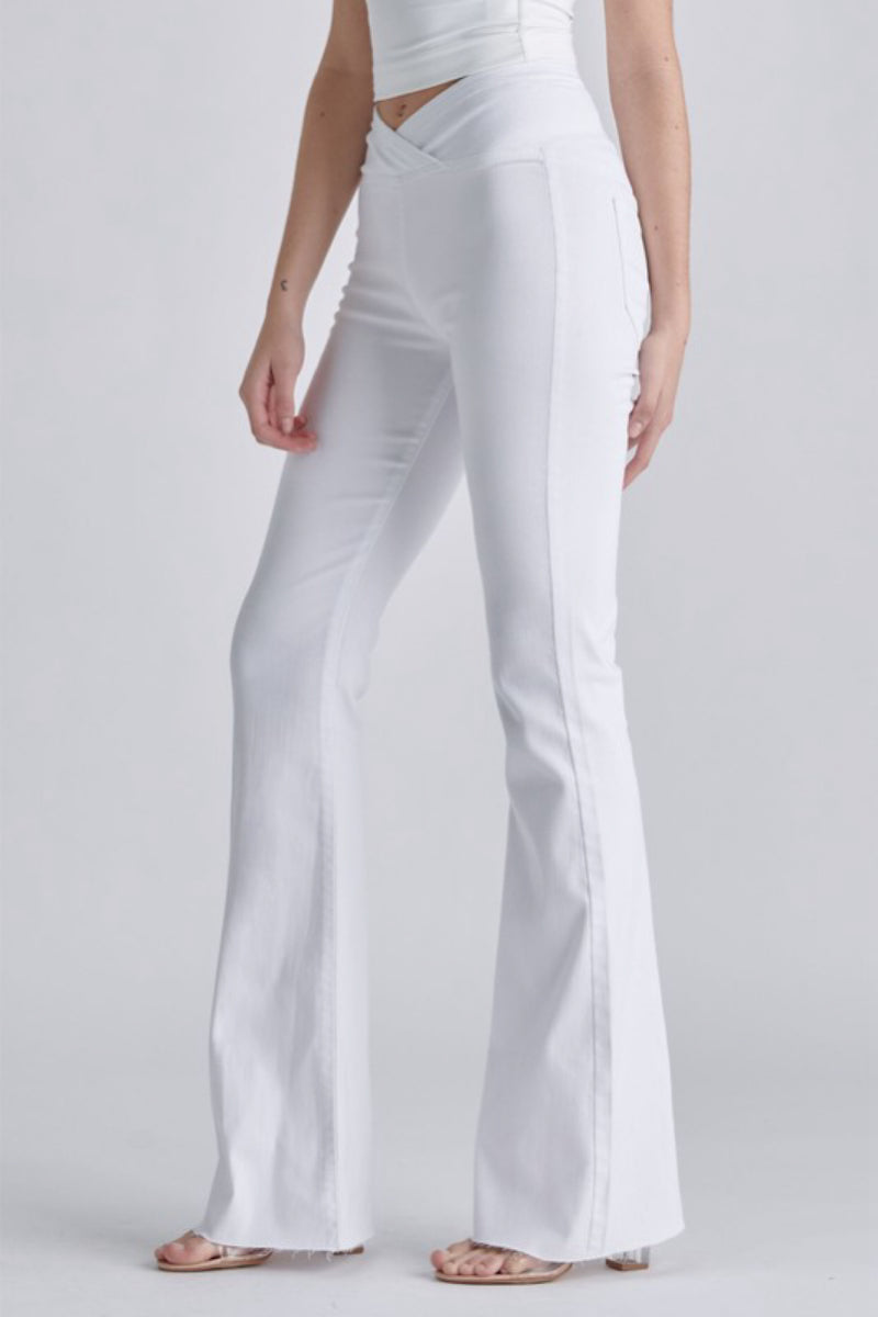 PULL ON FLARE JEGGING