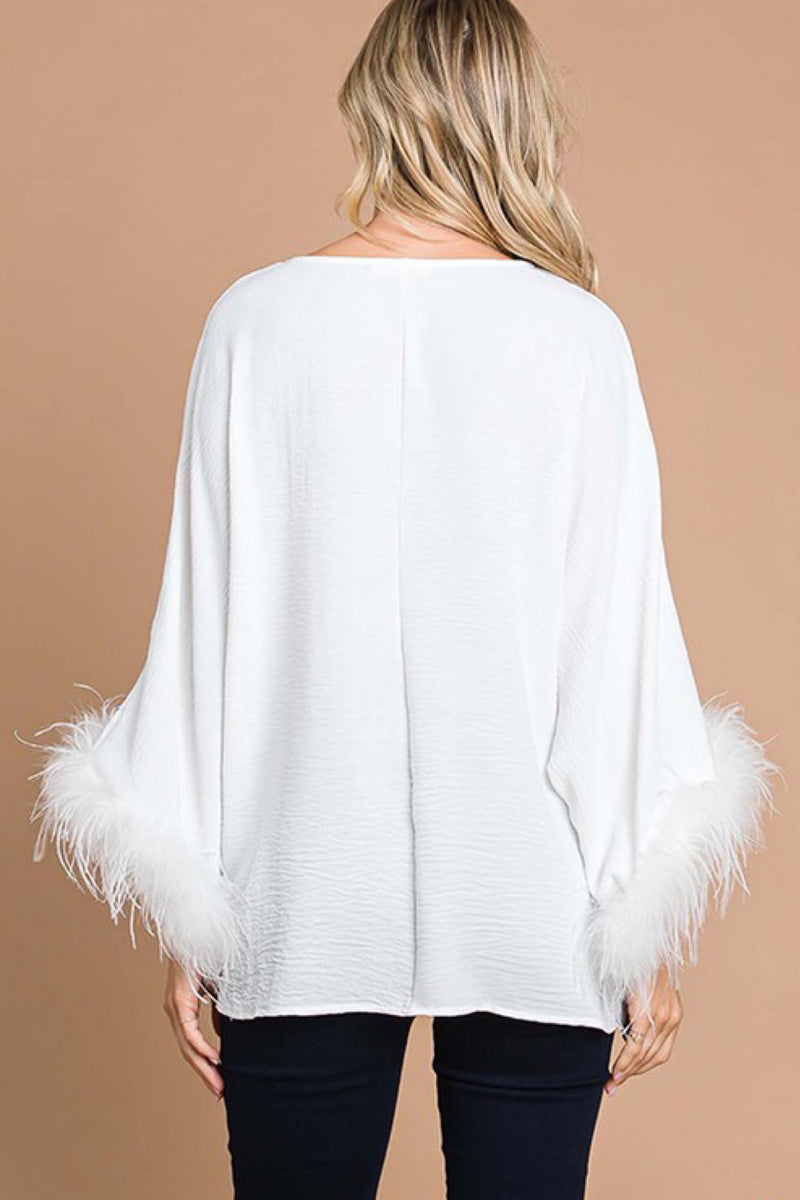 AIR FLOW FEATHERS TOP