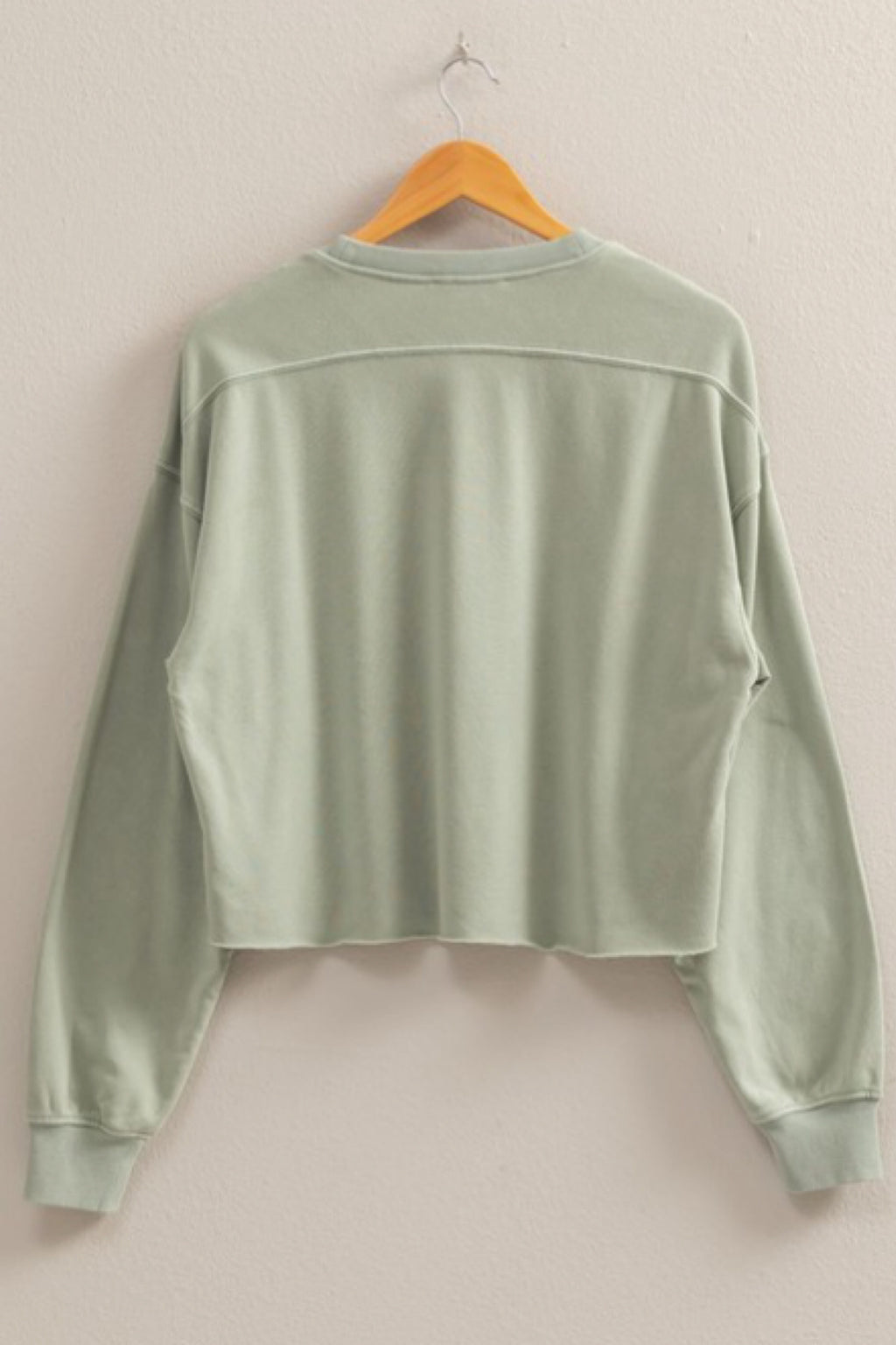 OVERSIZE CROP SWEATSHIRT