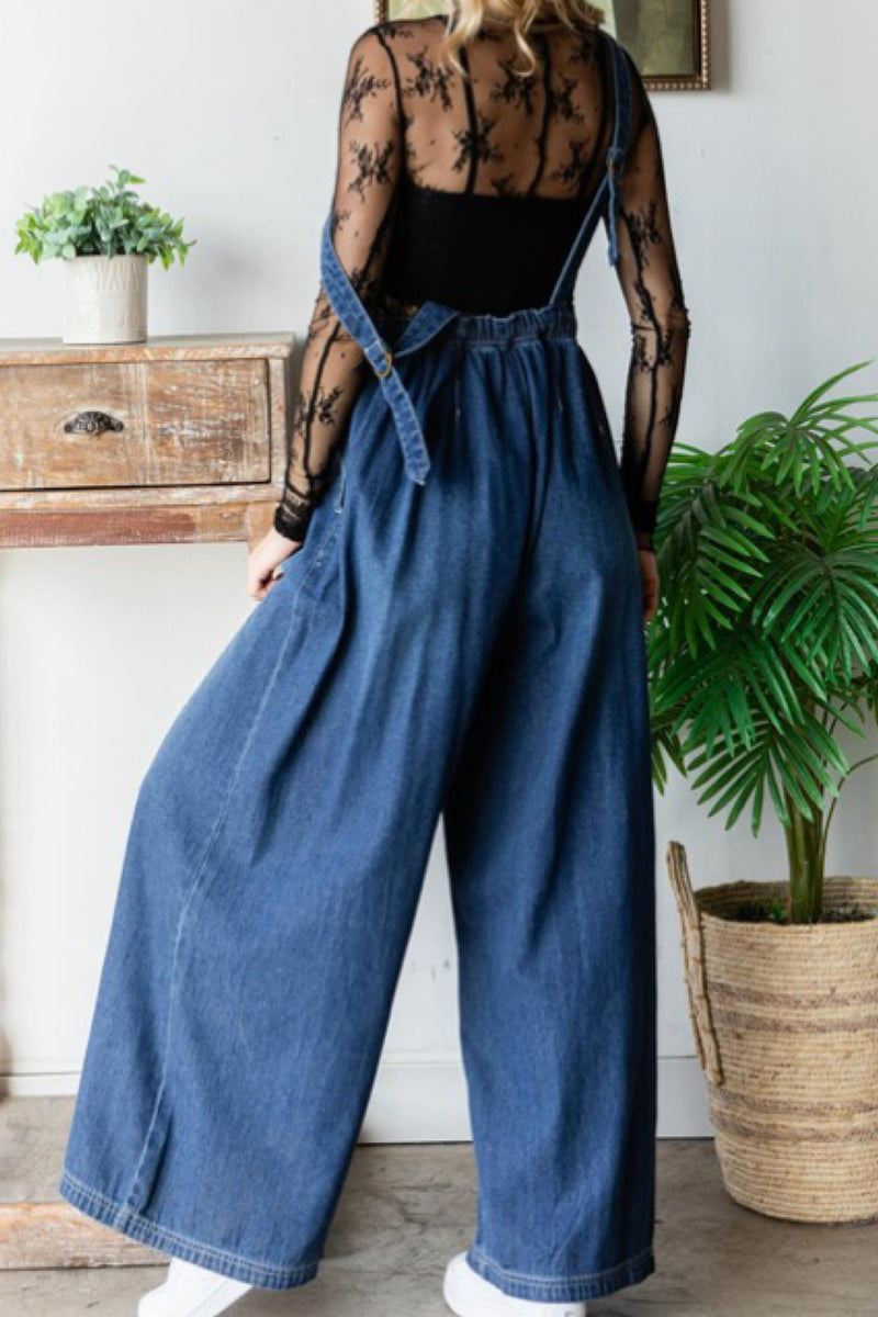 OVER DENIM OVERALL
