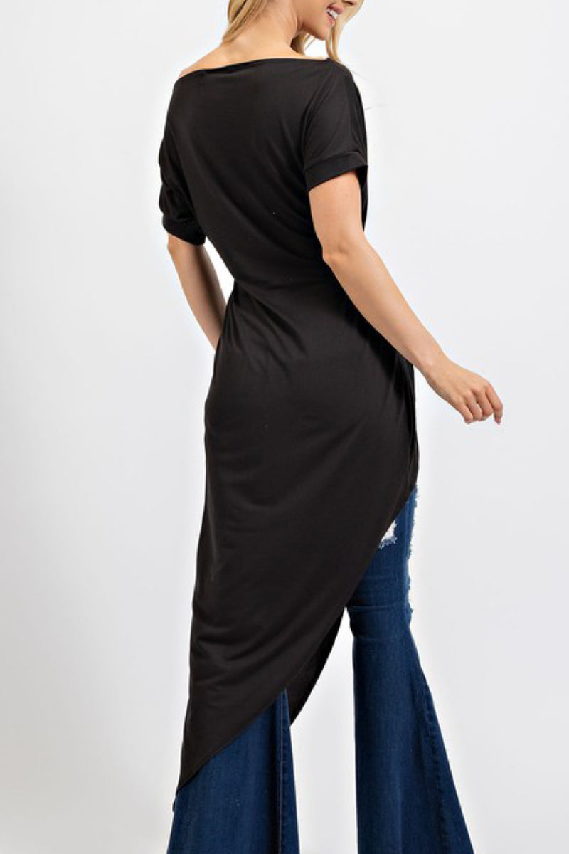 BOAT NECK RING TUNIC