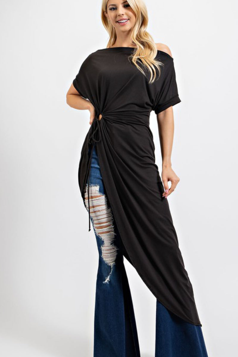 BOAT NECK RING TUNIC