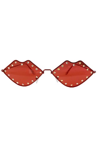 RED LIPS SUNGLASSES