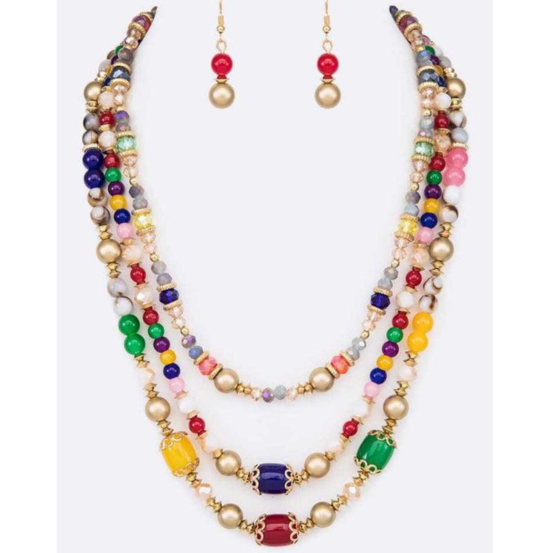 BEADS LAYER NECKLACE