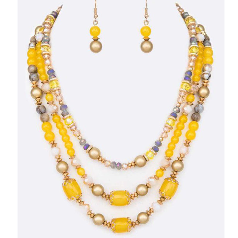 BEADS LAYER NECKLACE