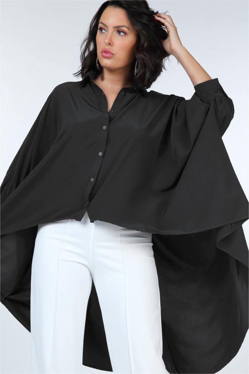 HI LO OVERSIZE BOXY TOP