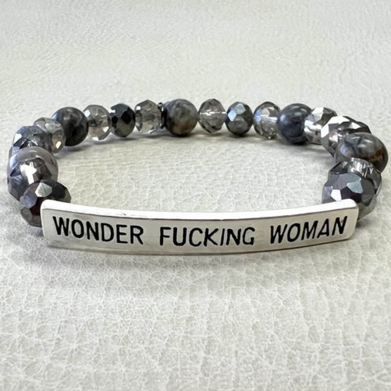 WONDER FUCKING WOMAN BRACELET