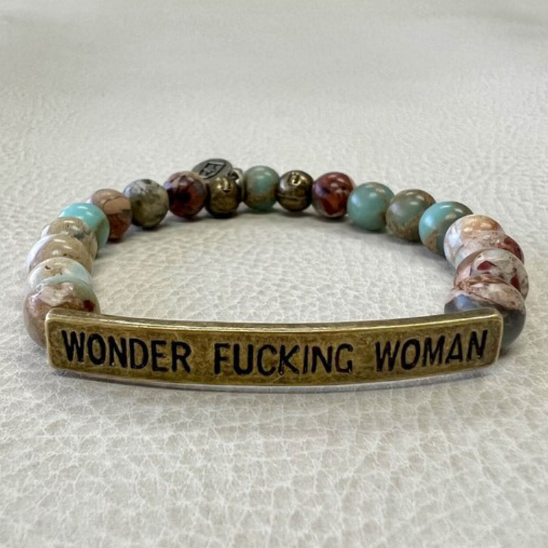 WONDER FUCKING WOMAN BRACELET