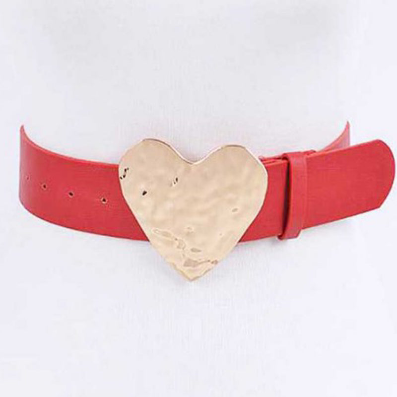 PLUS SIZE HEART BELT