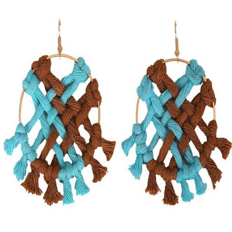 ETHNIC DREAM CATCHER EARRINGS