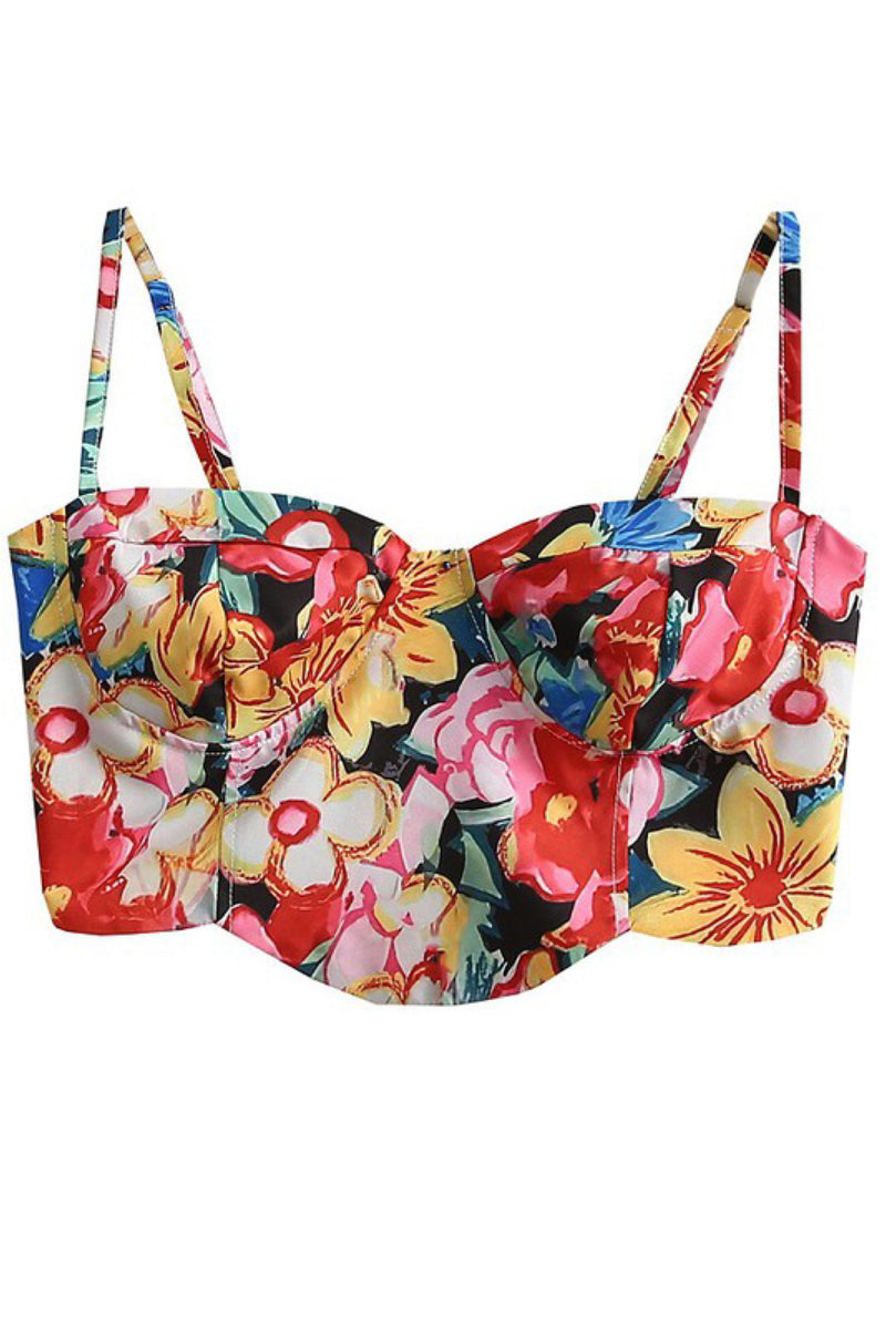 FLORAL CAMISOLE TOP