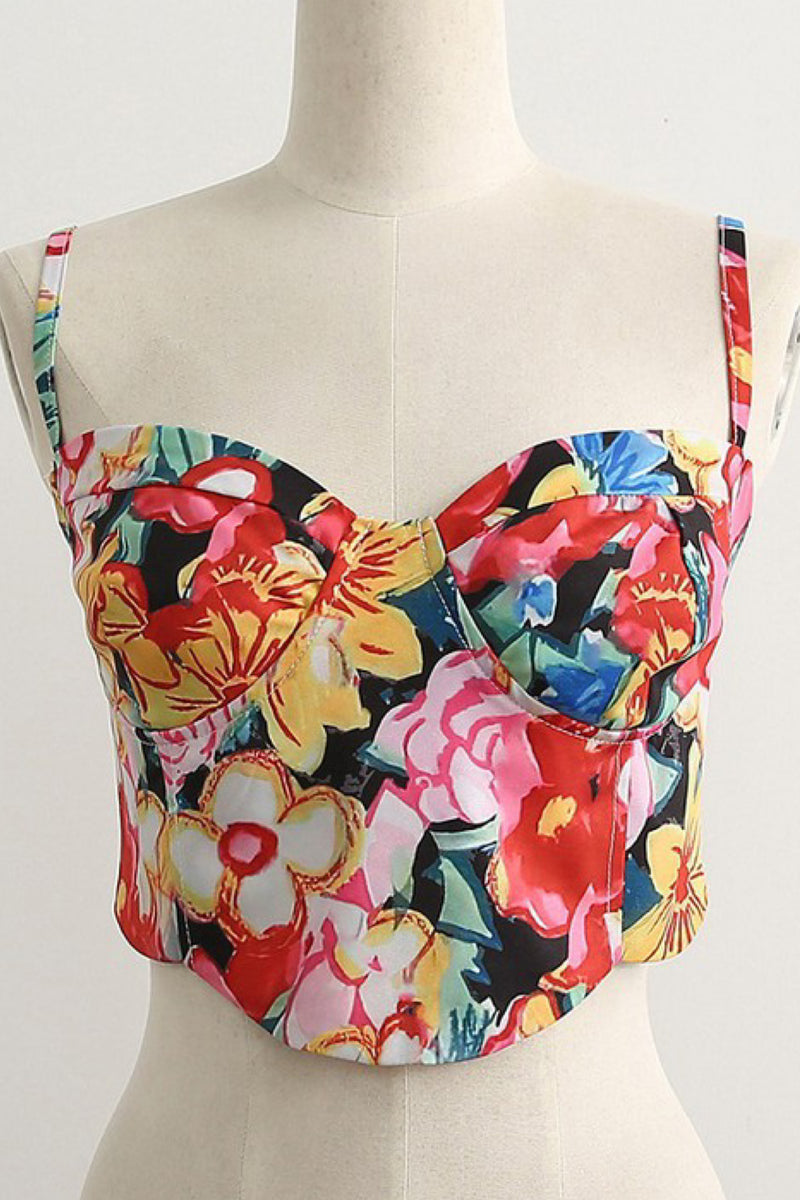 FLORAL CAMISOLE TOP