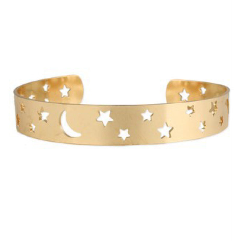 MOON & STARS CUFF BRACELET