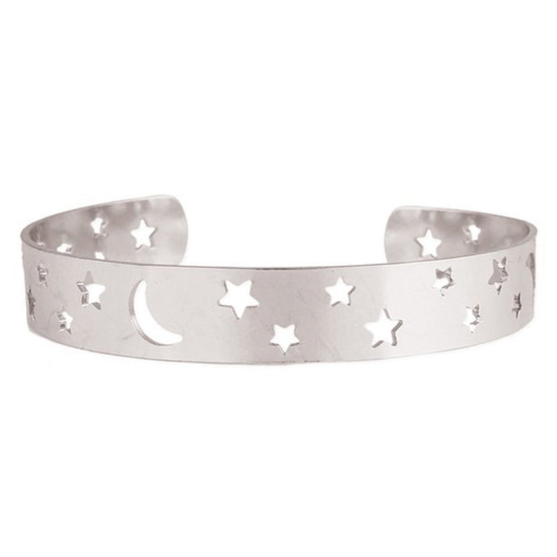 MOON & STARS CUFF BRACELET