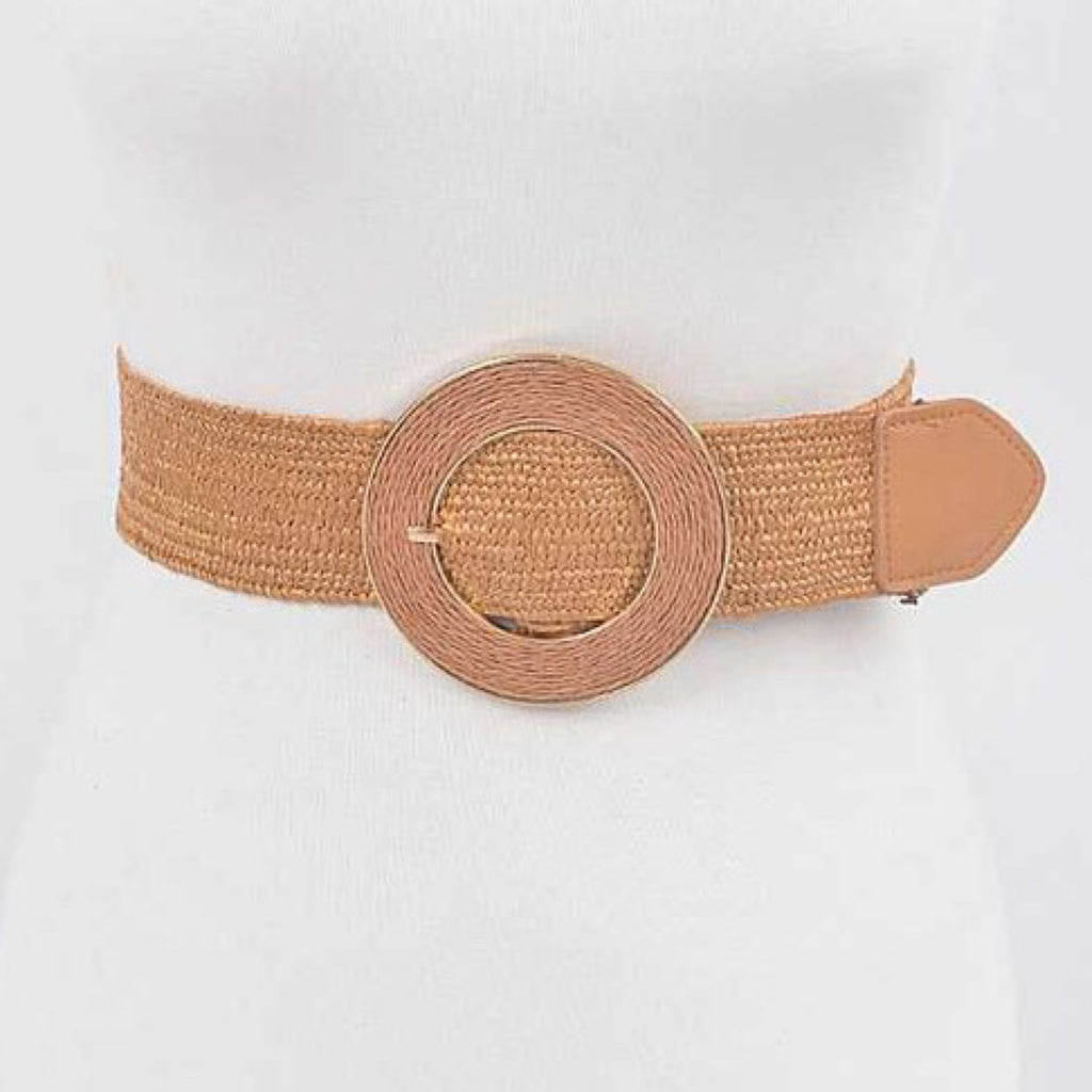 STRAW ELASTIC BELT