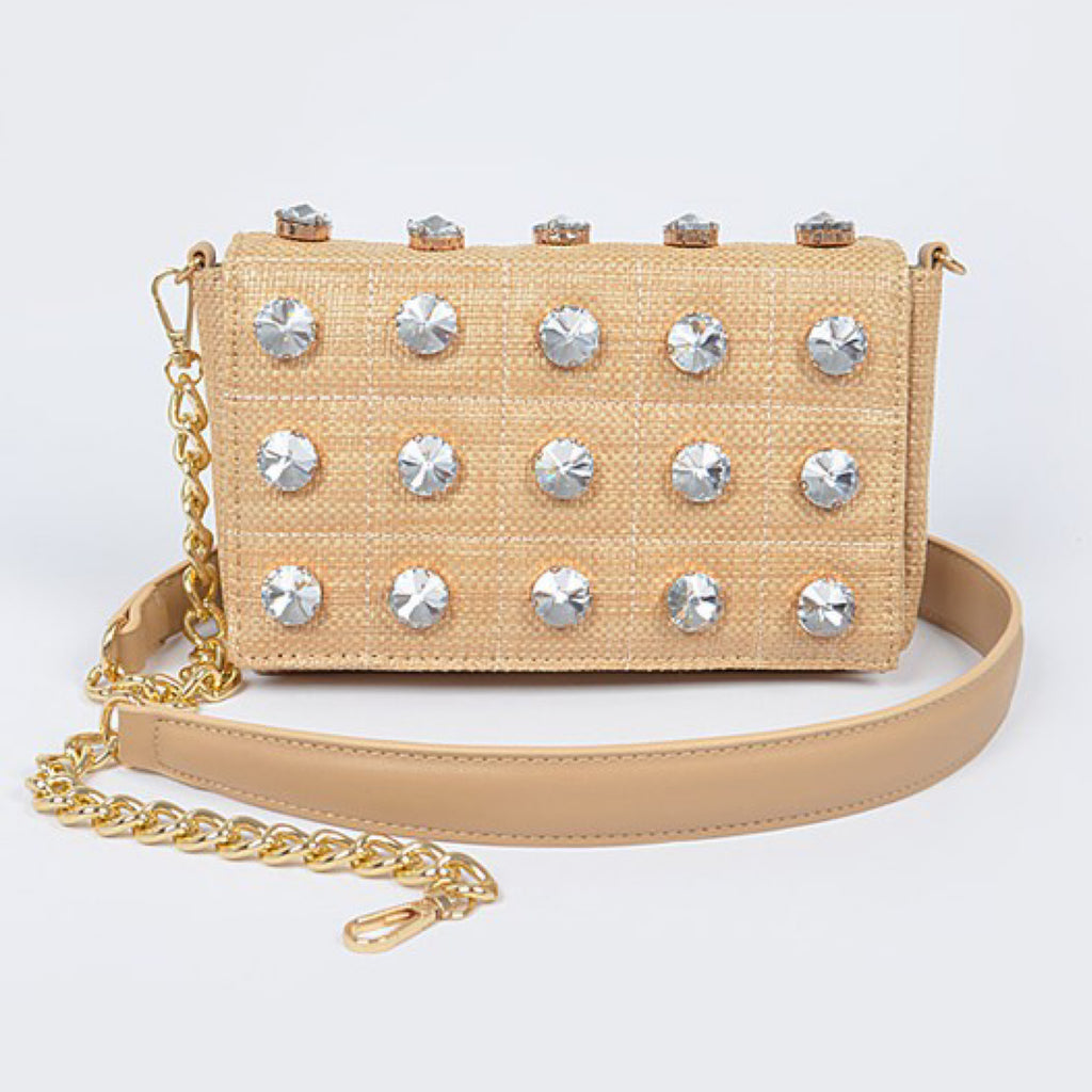 BIG RHINESTONE BAG