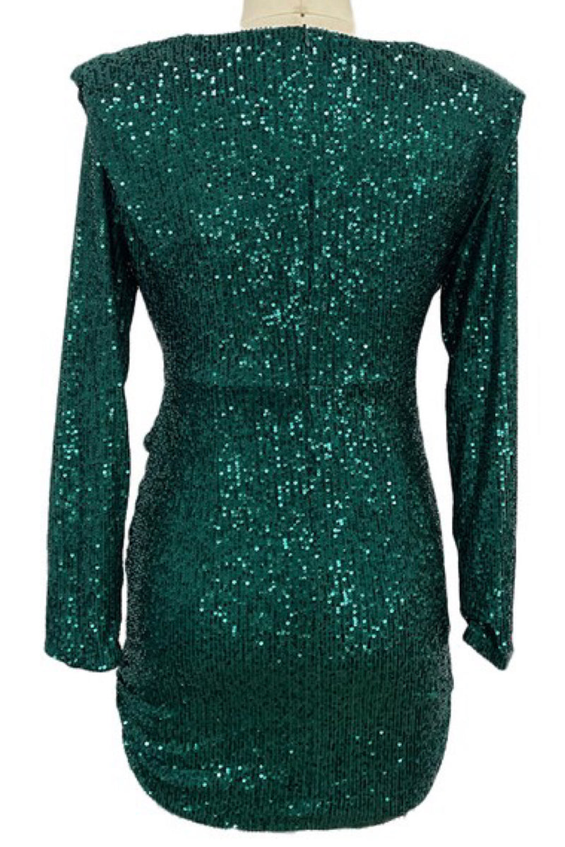 MISS ME SEQUIN DRESS