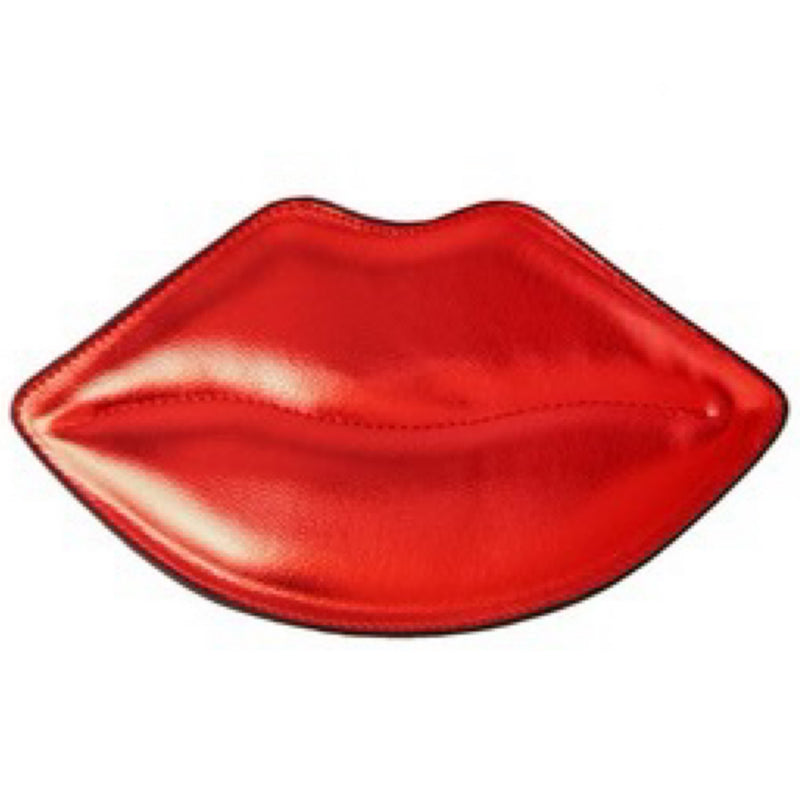 METALIC LIPS CLUTCH