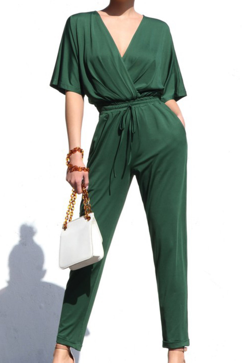 SKINNY VENETIAN JUMPSUIT