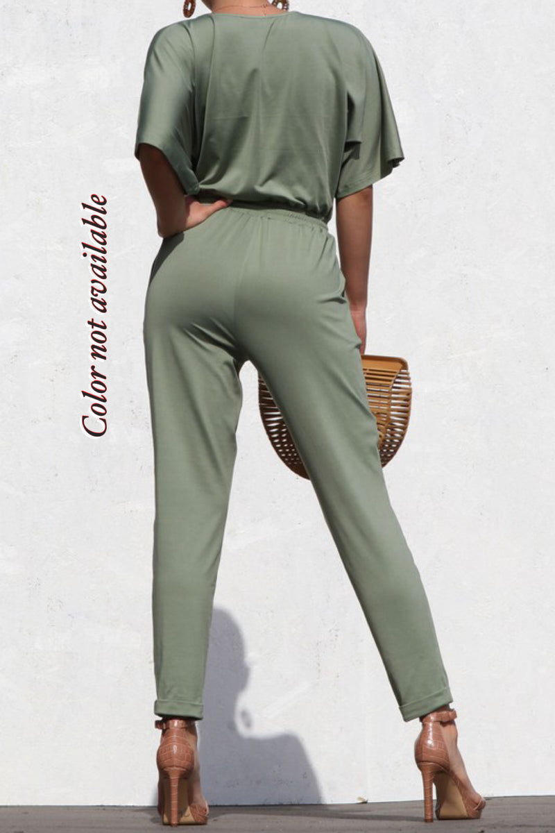 SKINNY VENETIAN JUMPSUIT