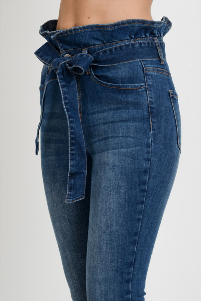 HIGH WAIST SKINNY DENIM