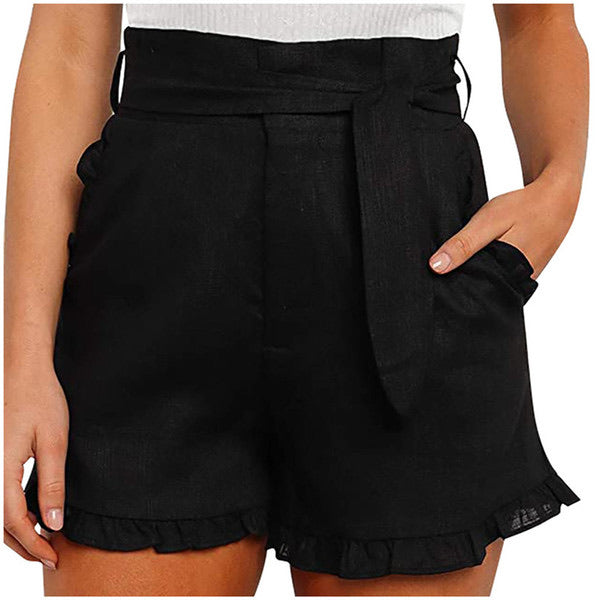 CLASSIC SHORT WITH RUFFLES